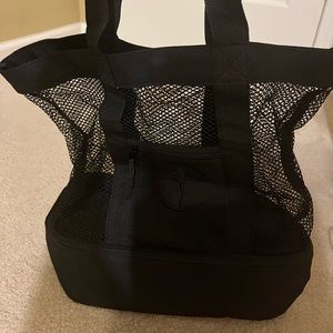 WearMoi Black Mesh Dance Bag